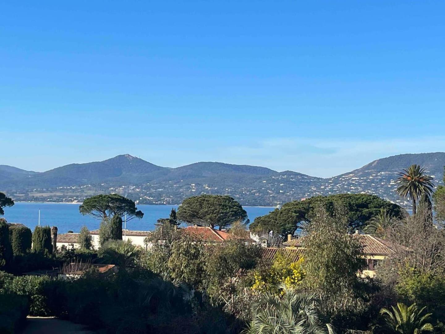 סן טרופז Terrasse Vue Mer - Appartement 6 Pers, 3 Chambres Et Parking A St Tropez מראה חיצוני תמונה